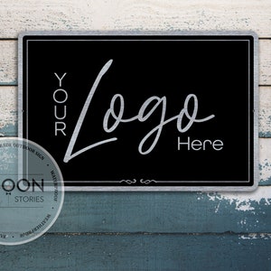 Letrero de logotipo personalizado / Logotipo comercial / Letrero comercial creativo / Letrero colgante / Exhibición de logotipo personalizado / Mercado de marca / Exhibición de puesto en el mercado