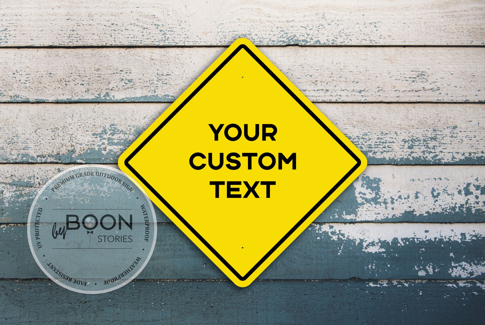 Custom Text Road Sign Highway Traffic Sign Custom Icon Etsy