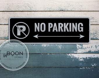 Custom No Parking Sign | Metal Parking Sign | Custom Metal Sign | Street Sign | Traffic Sign | Road Sign | Personalised Gift | Warning Sign