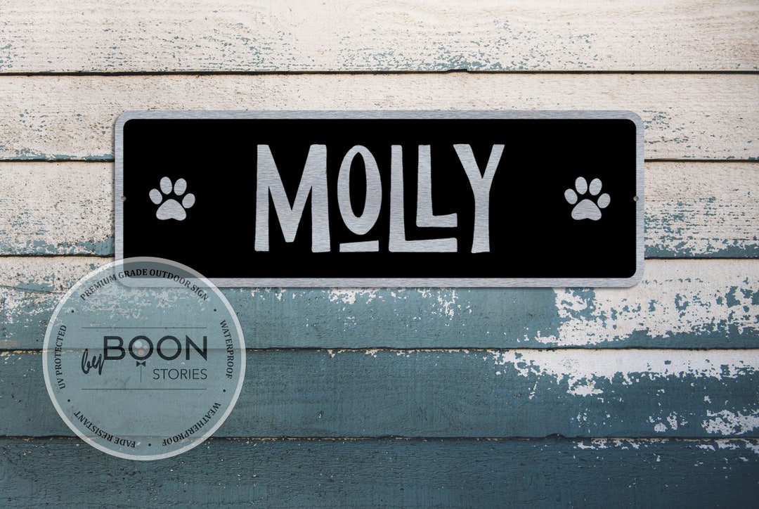 Custom Dog House Sign Dog Name Sign Dog Name Plaque Pet Accessories