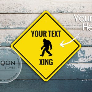 Cartello di attraversamento pedonale giallo personalizzato / Cartello di avvertimento riflettente per animali / Cartello stradale a forma di diamante personalizzato / Targa di attenzione al traffico all'aperto