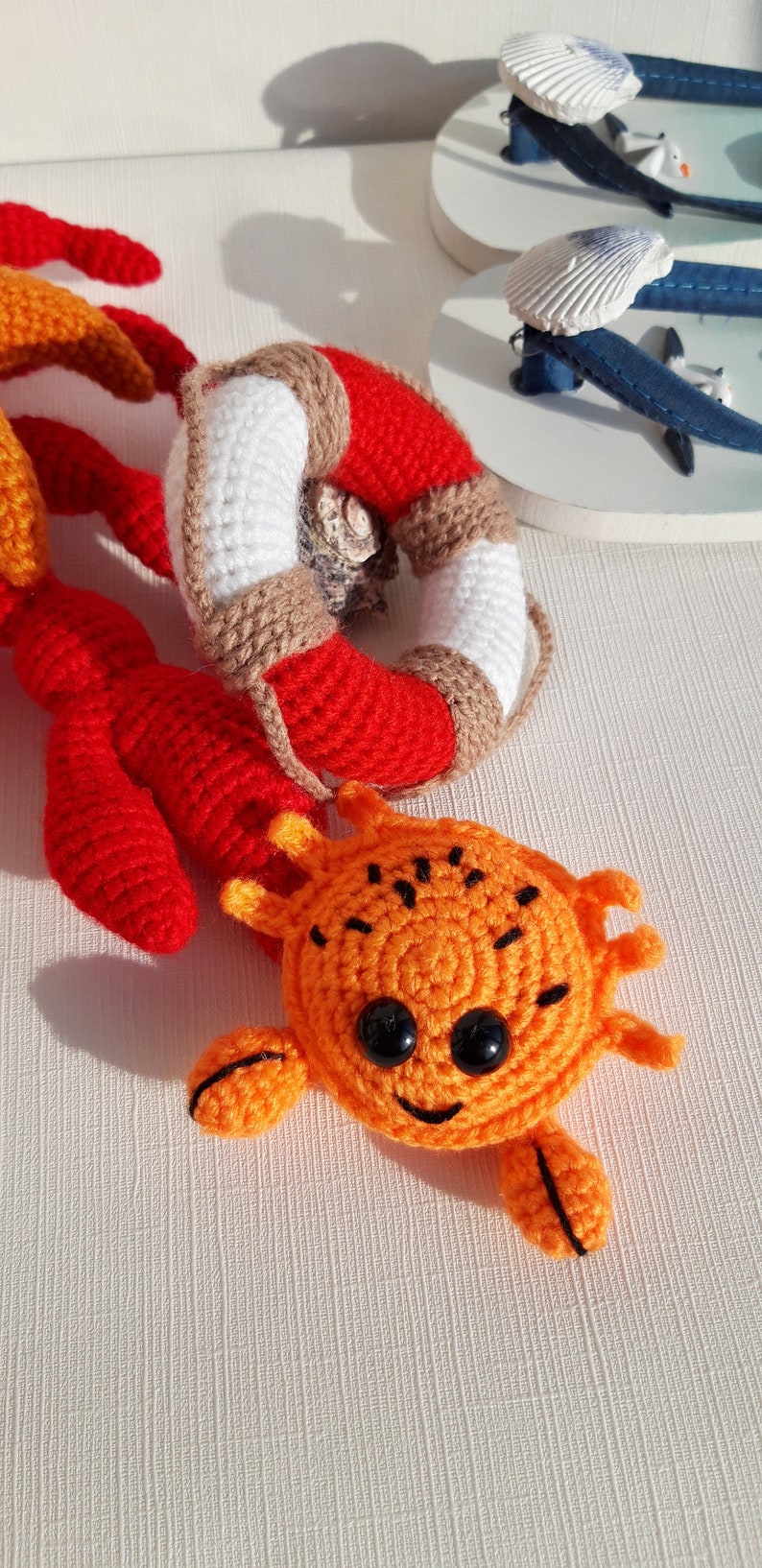 crab plush toy