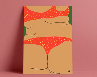 A5 - map - illustration - your body 2