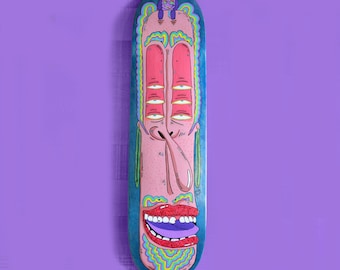 Skateboard - Deck - acrylic - illustration