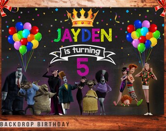 Hotel Transylvania Birthday Etsy