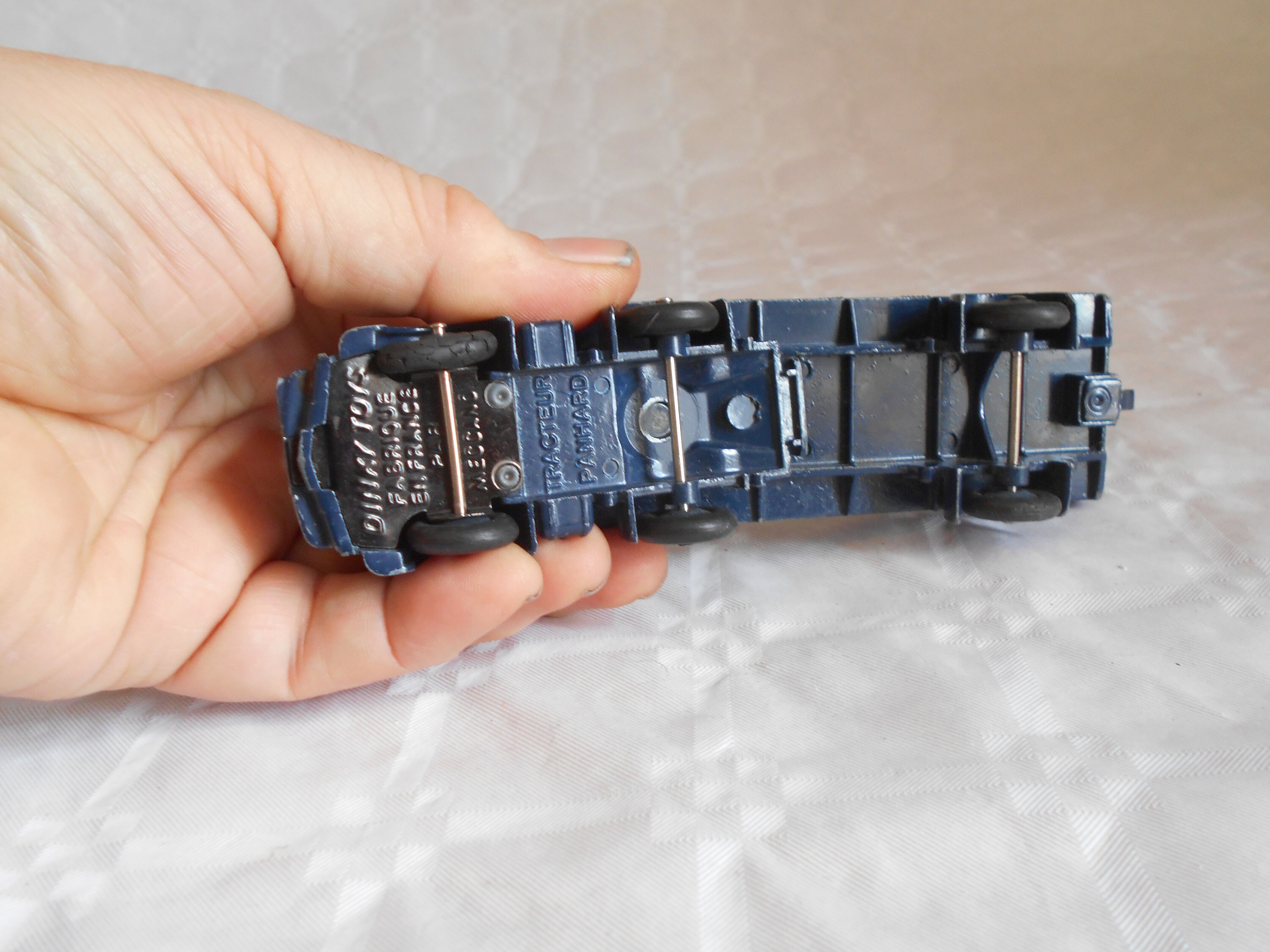 Dinky Toys France Panhard Movic semi remoque bâché SNCF