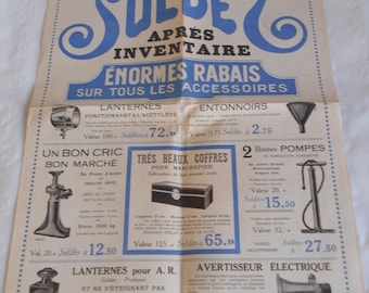 Vintage catalogue car accessories 1920s FAR Fabricants D'accessoires reunis