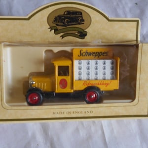 LLedo days gone Schweppes soft drinks delivery lorry Promotional