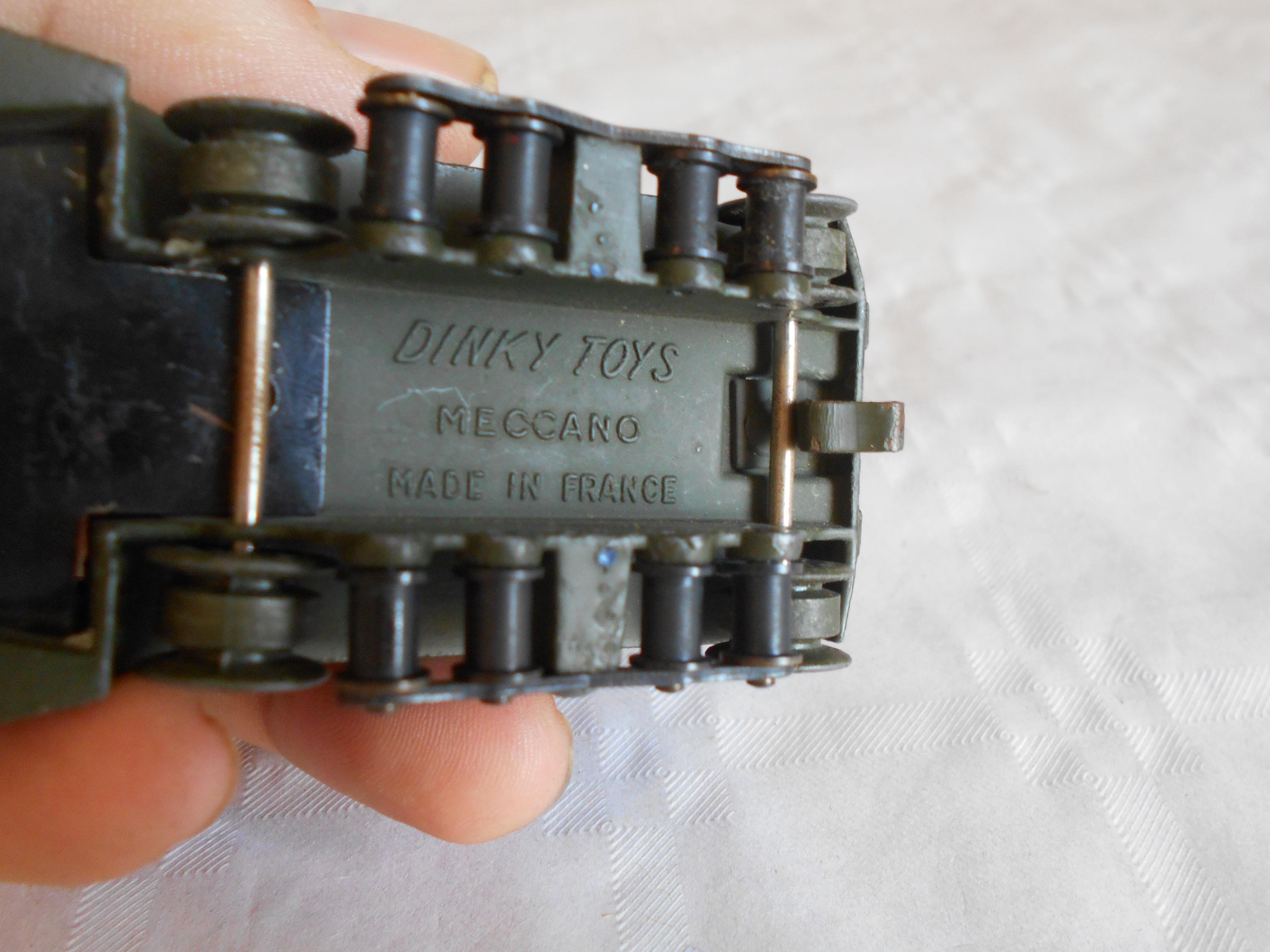Lot De 2 DINKY TOYS N°822 Half Track - Vintage - Made In France - Vert - 1:43