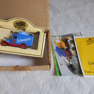 LLedo days gone Schweppes soft drinks delivery Van Promotional