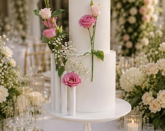 Flower Meadow Cake Stand Wedding Cake Display