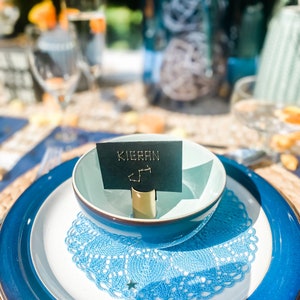 Naamkaarthouder metalen buisje Bruiloft Babyshower: