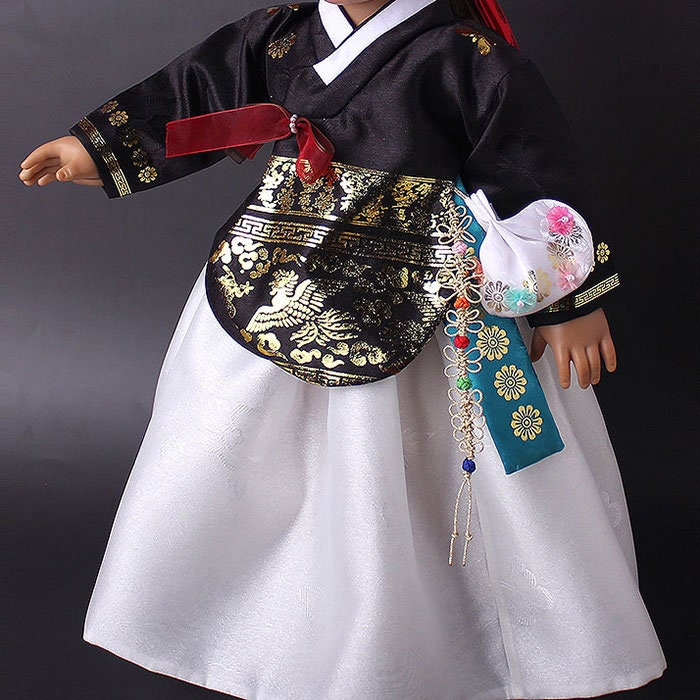 お気に入り 18inch Doll Hanbok Dress Set_ Korean Traditional 人形
