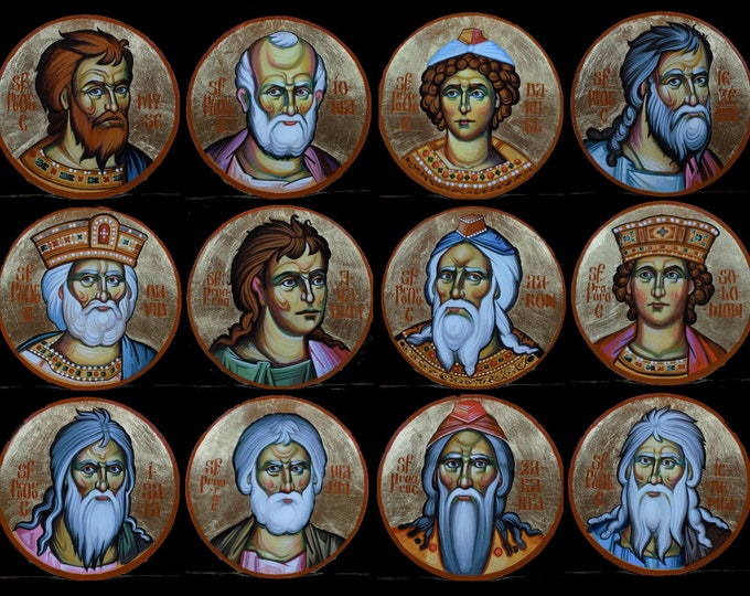 iCONOSTASiS, real life-size iCONS, NOT miniature, 54 or less pieces, Made To Order, Byzantine Art, Christian Orthodox Tradition