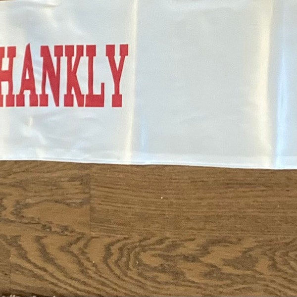 Bill Shankly Signature scarf Liverpool FC