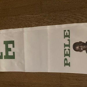 Pele Brazil Legend signed scarf