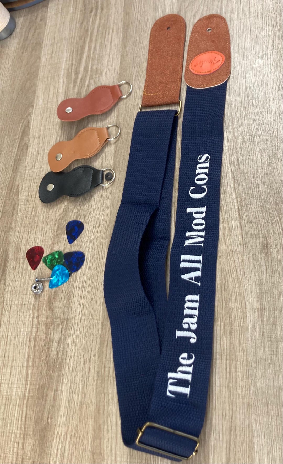 The Jam Guitar Strap All Mod Cons Paul Weller Etc - Etsy