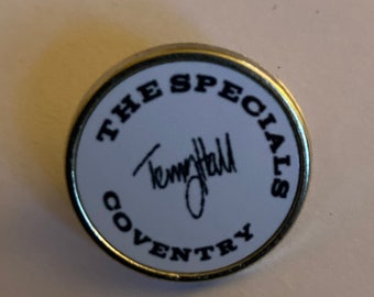 Terry Hall The Special Signature Badge