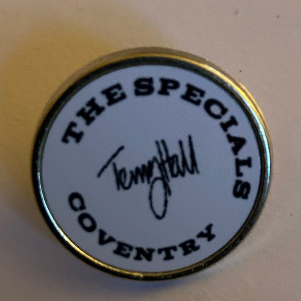 Terry Hall The Special Signature Badge