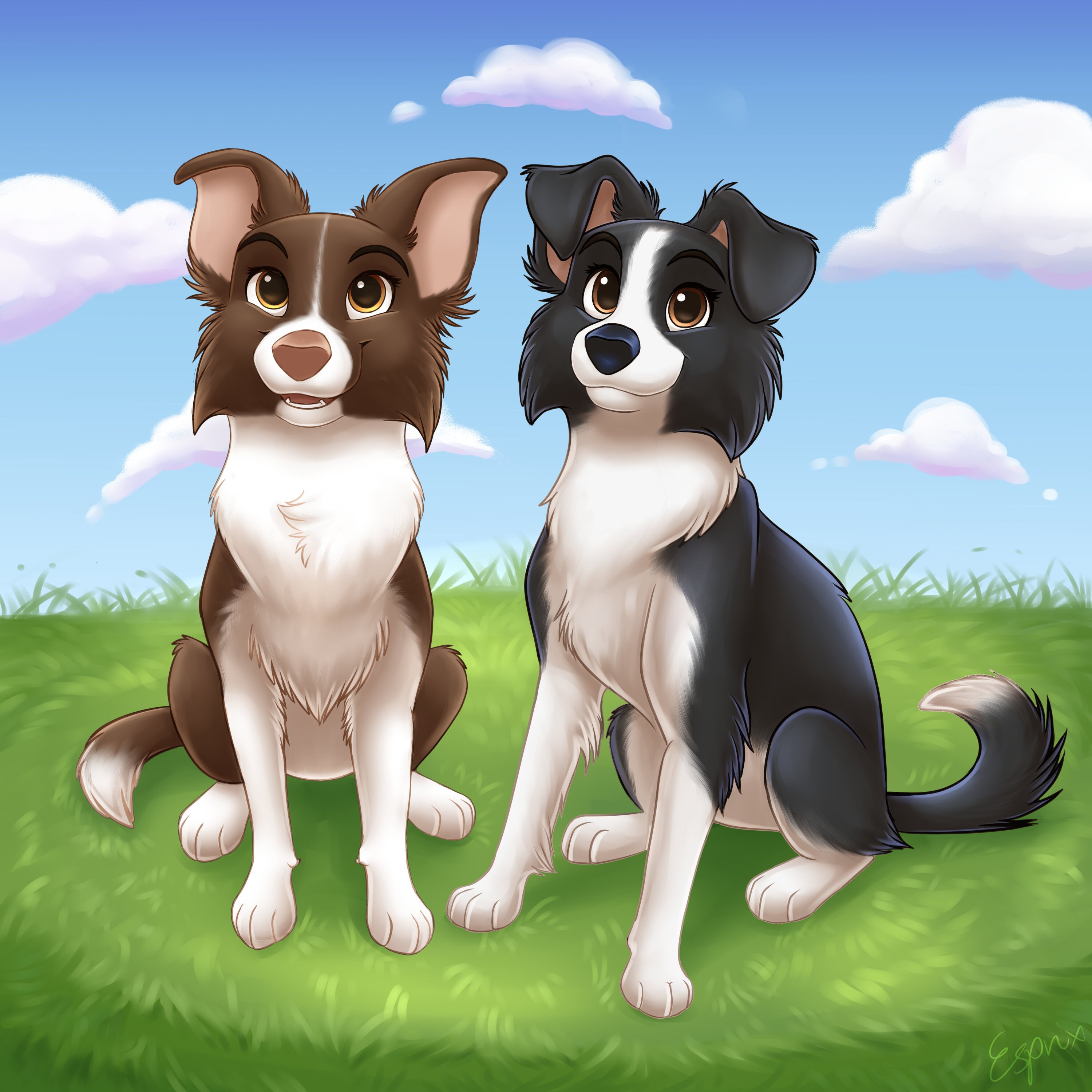 Custom Disneylike Pet Portrait Etsy