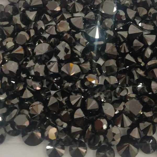 Loose Black Diamond Etsy