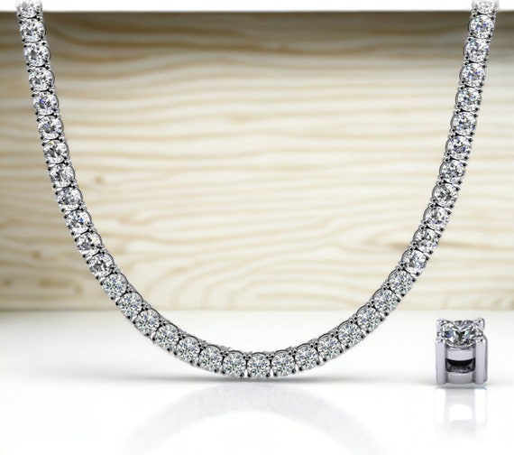 5mm Moissanite Tennis Chain – The Real Jewelry Company