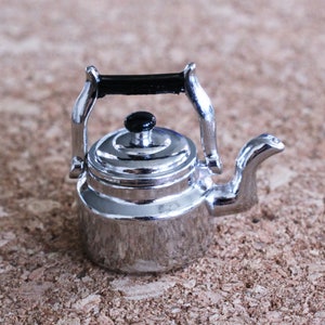 1:12 Dollhouse Miniature Tea Pot Mini Water Boiler Pot
