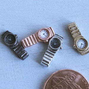 1:12 Dollhouse Miniature Watch Mini Watch 1pc