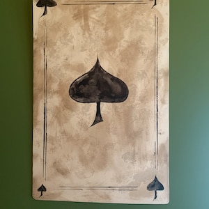 Poker Card Spades wall art