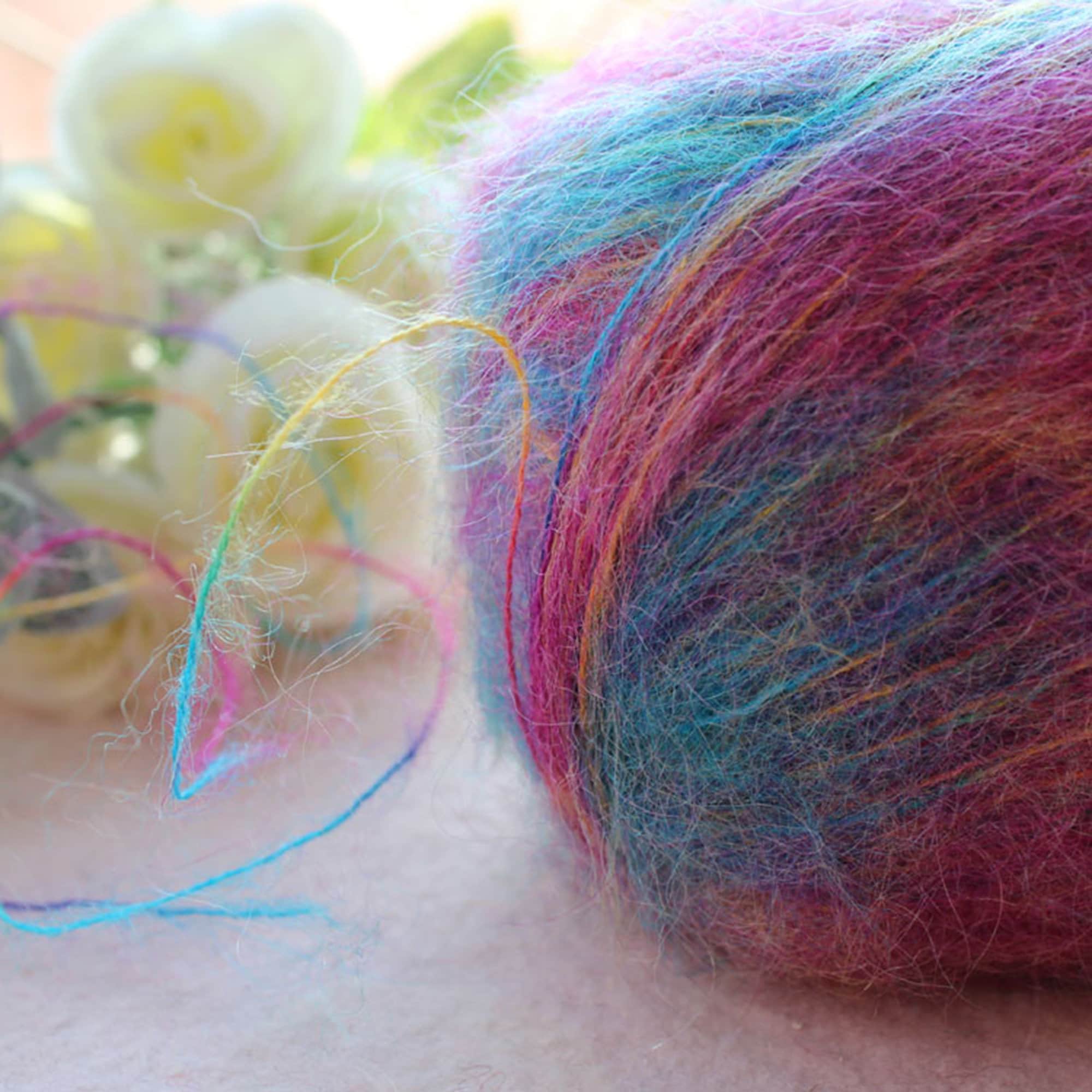 Set of 2pcs Mohair yarn Kid mohair DROPS KidSilk Lace Etsy