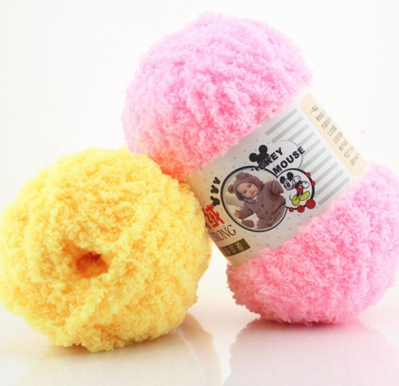 Soft Baby Yarn 50g Fluffy Yarn Knitting Yarn Crochet Yarn Etsy UK