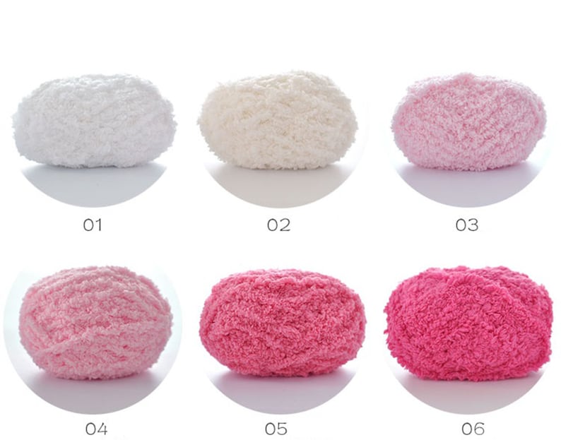 Coral Fleece Yarn Woven Coarse Yarn 50g Fluffy Yarn Etsy