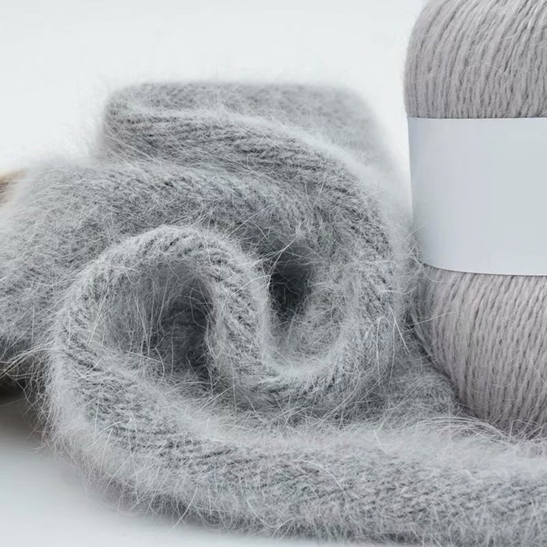 Long Plush Mink Cashmere Yarn Best Quality Mink Wool Yarn Etsy