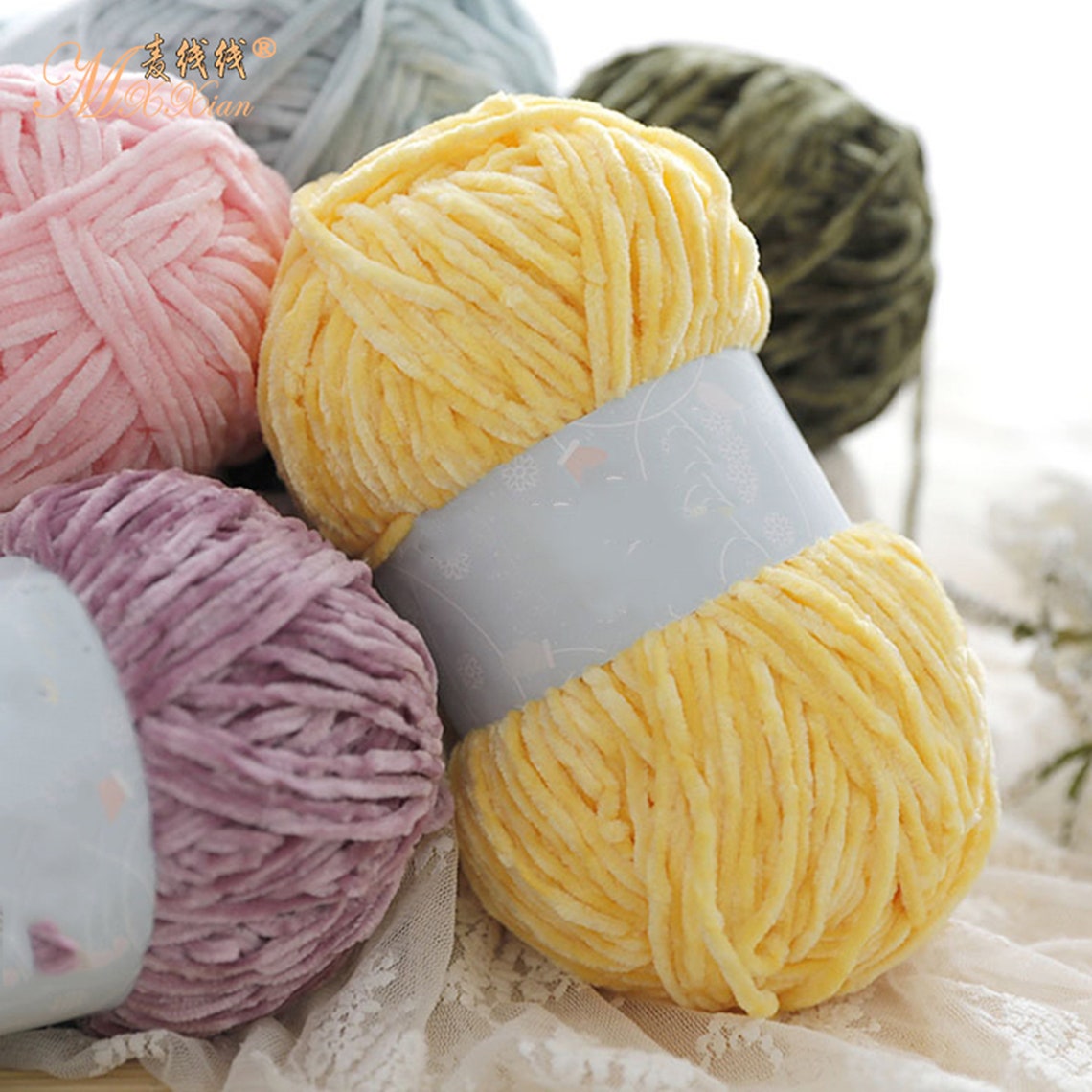 Knitting Baby Velvet Yarn Himalaya Yarn Baby Yarn Crochet | Etsy