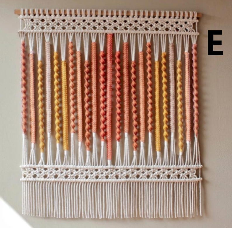 Bohemia Macrame Wall Hanging, Large Custom Macrame Wall Hanging Art, Hand Woven Dyed Wall Tapestry, Wedding Backdrop Decoration, Home Gifts E W70* H90CM