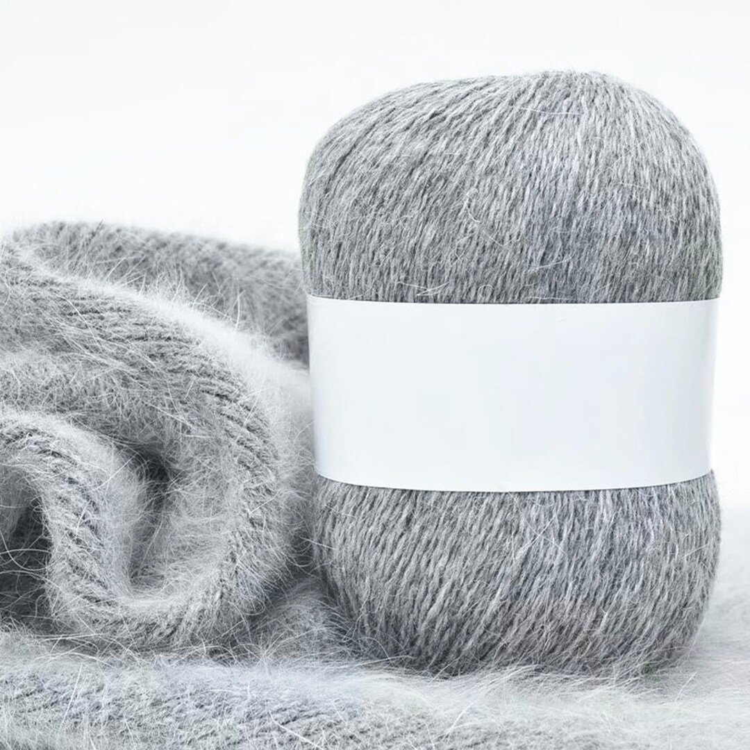 Long Plush Mink Cashmere Yarn Best Quality Mink Wool Yarn Etsy