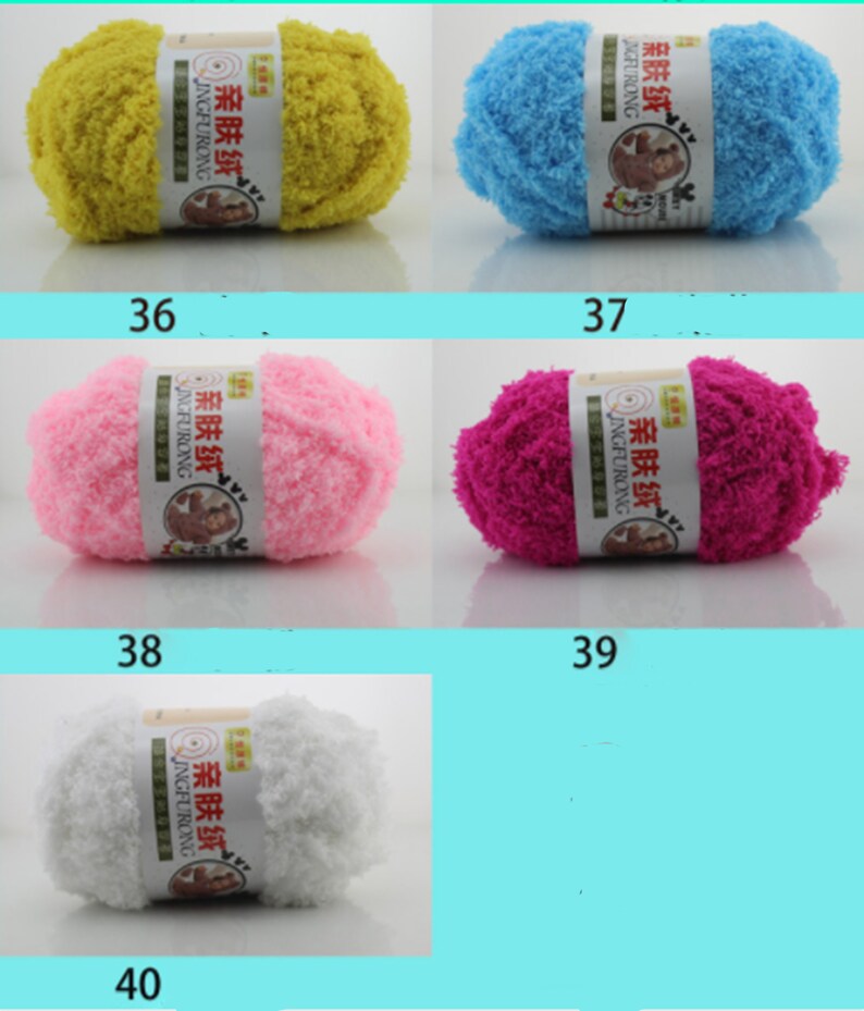 Soft Baby Yarn 50g Fluffy Yarn Knitting Yarn Crochet Yarn Etsy UK