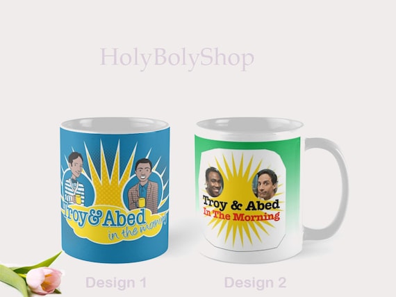 Best 11 Ounce Cer/ámica Coffee Mug Gift Troy Abed Community And In The Morning Cup Mug Coffee