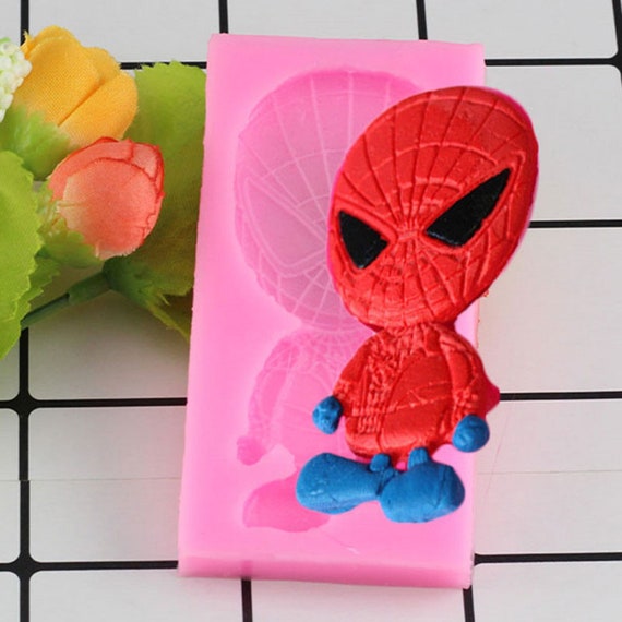 spiderman chocolate molds