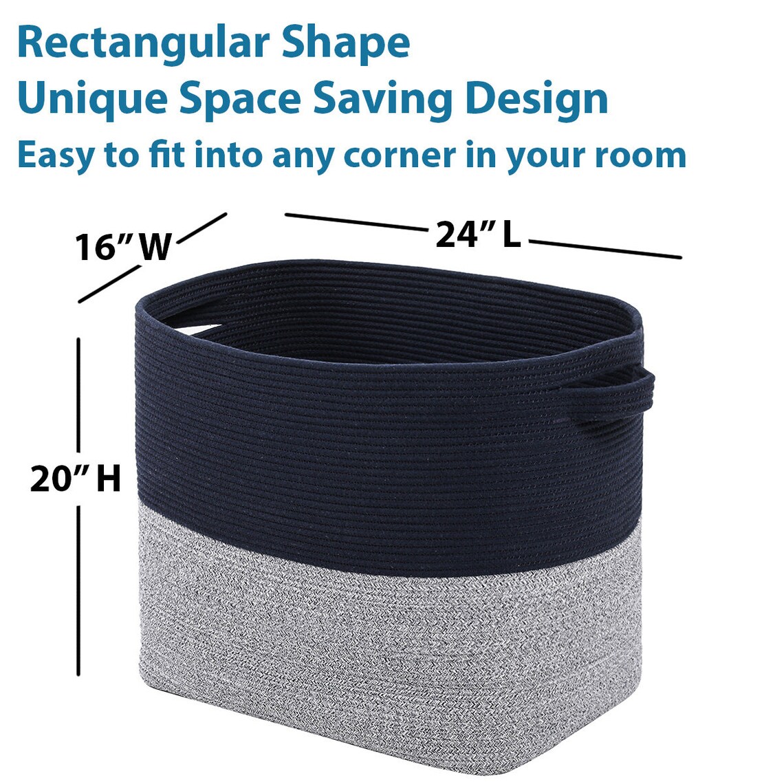 24 x 16 x 20 Mega tamaño rectangular extra | Etsy