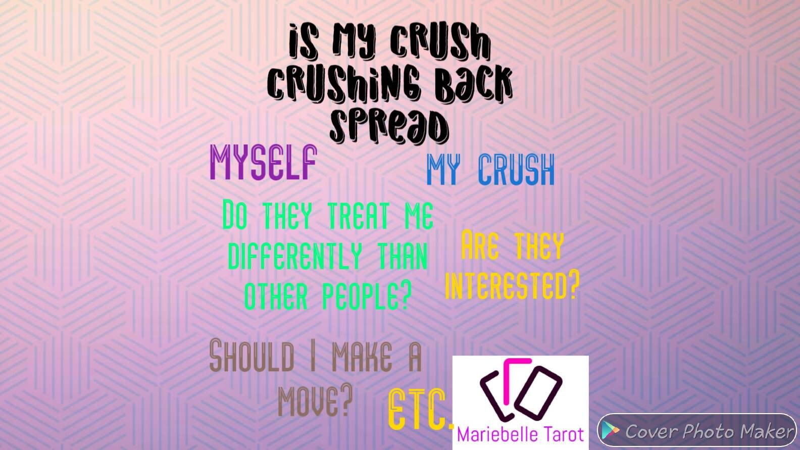 My Crush Crushing Me Back video Reading Etsy