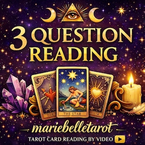 Odczyt 3 pytań (odczyt tarota WIDEO)