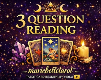 3 Question reading (VIDEO tarot reading)