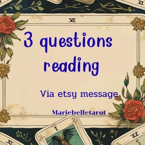3. Personalisieren Lesung (Text-Tarot-Lesung)