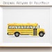 Madeline reviewed School Bus Print, Transportation Wall Art, Transport Wall Decor, Vehicle Prints, Auto Car Art Print, Automotive Poster, Printable Wall Art