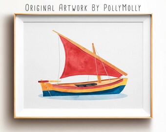 Boat Nursery Decor | Etsy