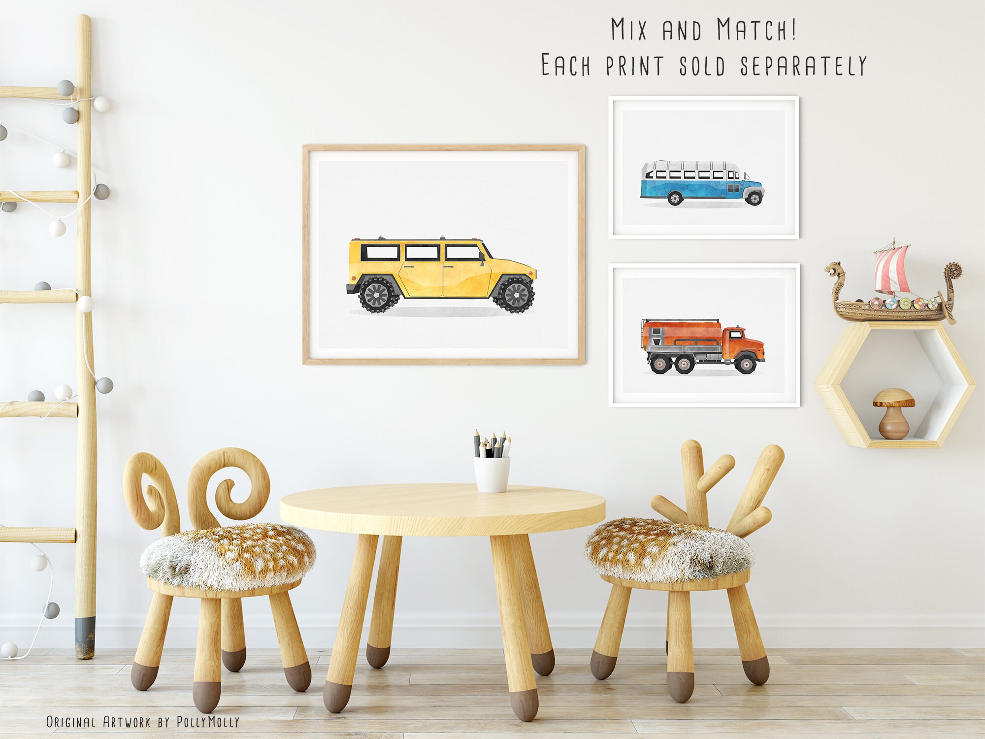 SUV Print Car Wall Art Vehicle Art Print Transportation | Etsy