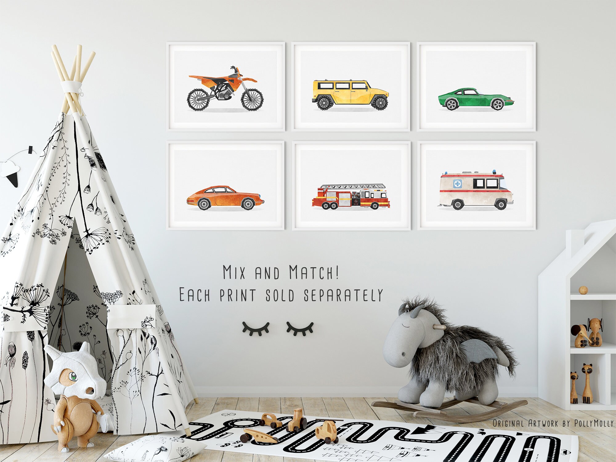 SUV Print Car Wall Art Vehicle Art Print Transportation | Etsy