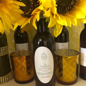 Handmade Natural Florida Water ( Agua de Flora ) Spiritual Cleansing Water, Purification, Blessing, Santeria, Hoodoo, Magic, Wiccan 8 oz