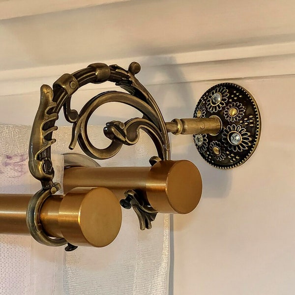 Curtain Rod Finials Etsy